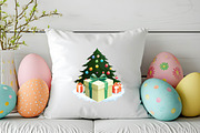 Christmas Gift Box Clipart -2, an Illustration by Wow Magic (Thumbnail 3 of 4)