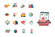 Company website vector Illustrations, a Work Illustration by Grivina's shop (Thumbnail 11 of 26)