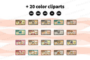 Cute Kawaii Dollar with Animals, an Animal Illustration by Palau (Thumbnail 10 of 12)