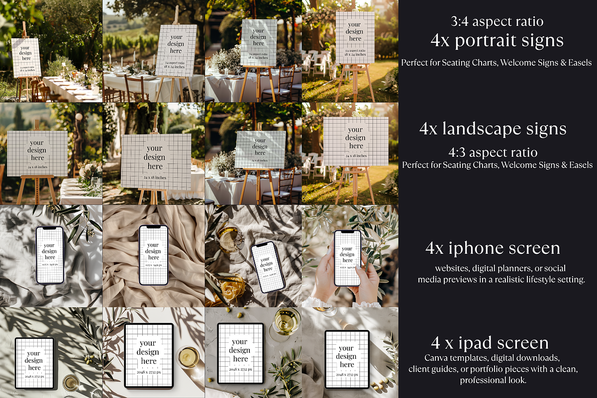 Neutral Wedding Mockup Bundle of 36, a Mockup by PhoebeCreates (Photo 4 of 8)