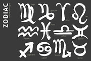 Hand-drawn zodiac signs, an Illustration by Youhhou (Thumbnail 2 of 3)