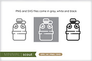 Minimal scout icons, an Outline Icon by Picture Window (Thumbnail 2 of 5)