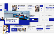 Procurement Strategy Google Slides, a Presentation Template by Loin Studio (Thumbnail 1 of 4)