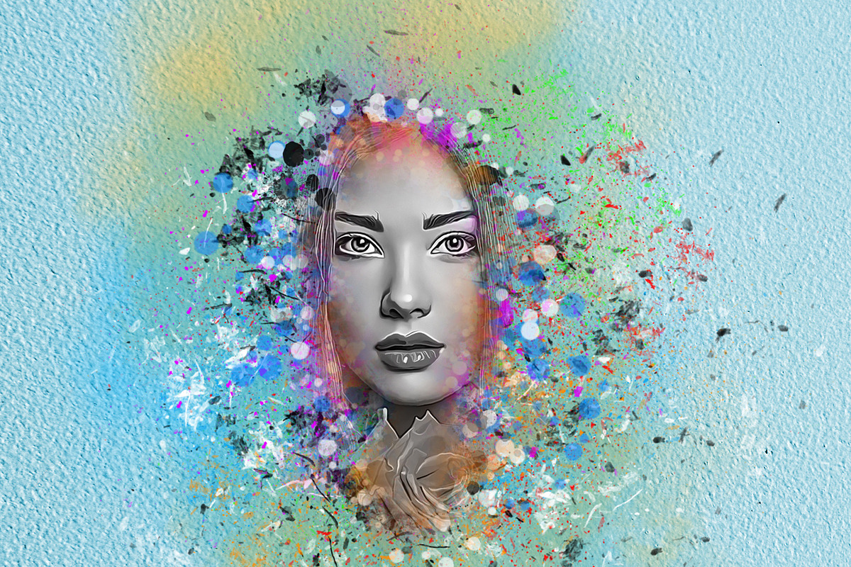 Color Splash Effect Photoshop Action, an Action Add-On by Studio Retouch (Photo 2 of 12)