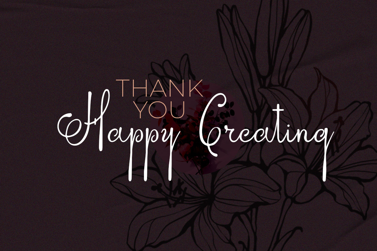 Edellyn Script - Handwritten Script, a Script Font by Littlehand (Photo 9 of 9)