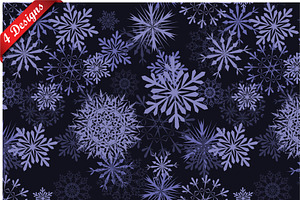 Seamless Snowflakes