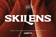 Skilens - Display Serif Typeface, a Serif Font by Comactype Foundry (Thumbnail 1 of 20)