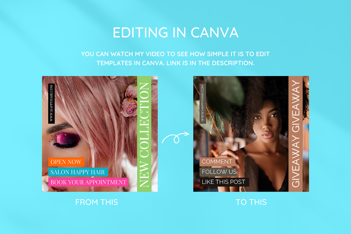 Business Card Template - 2 sides, a Business Card Template by SunshineStudioBoutique (Photo 8 of 9)