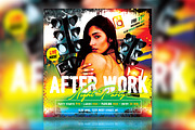 After Work Night Party Flyer, a Flyer Template by GladicMonster (Thumbnail 2 of 3)
