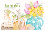 Easter Story - art clipart, an Illustration by helloPAPER (Thumbnail 3 of 4)