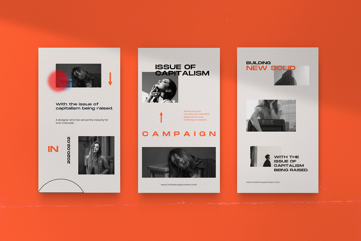 INCLEAN - Social Media Kit Bundle, a Social Media Template by Dirtytemp Studio (Photo 13 of 14)