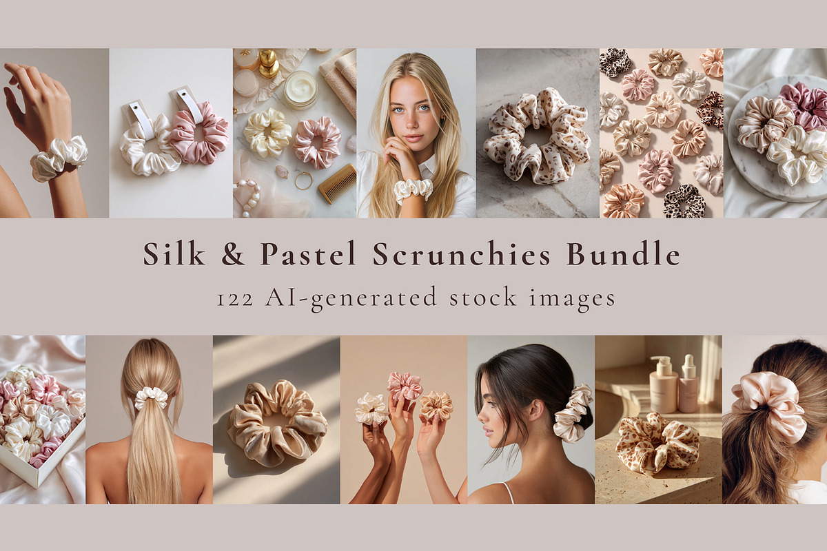 Hair scrunchies bundle 122 images, a Beauty & Fashion Photo by Yulia Furman (Photo 1 of 6)