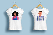 Paper Cut Portraits, a Person Illustration by Mashamashastu (Thumbnail 8 of 8)