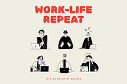People Series BUNDLE: All 4 in 1, a Person Illustration by Veyla (Thumbnail 23 of 33)