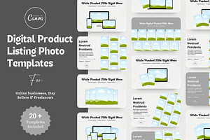 Multi-page Listing Photo Mockups