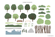 People and dogs in park illustration, a Person Illustration by LyubovZaytseva (Thumbnail 9 of 22)