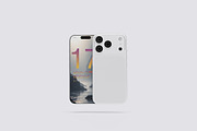iPhone 17 Pro Max Mockup, an iPhone Mockup by Creative_A23 (Thumbnail 2 of 4)