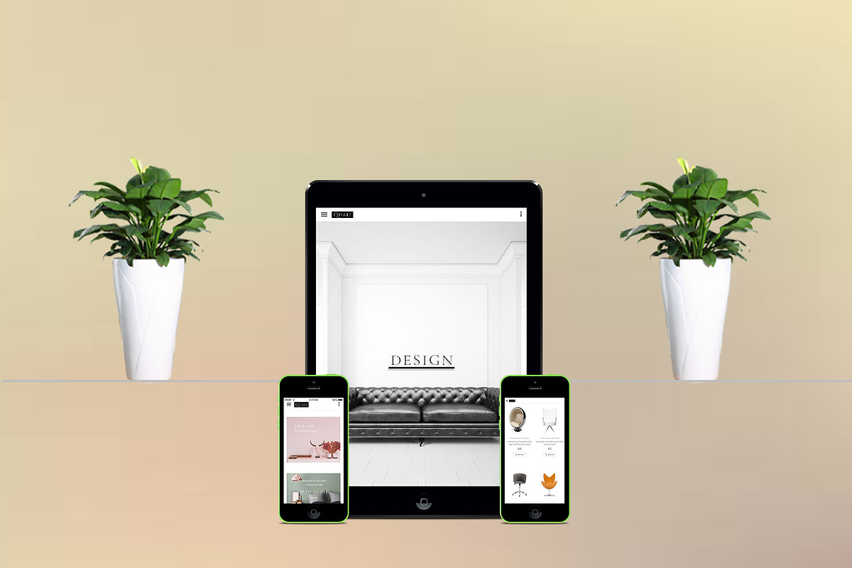 Responsive Devices Mockups, an iPhone Mockup by Carlos Fernando (Photo 5 of 8)