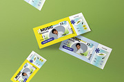 Y2K Music Festival Ticket, a Card Template by graphicook (Thumbnail 3 of 3)