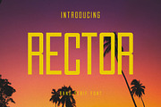 Rector, a Sans Serif Font by Lemockup (Thumbnail 1 of 13)