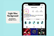 Mystical Turquoise Instagram Covers, a Marketing Template by CopertiniStudio (Thumbnail 2 of 3)
