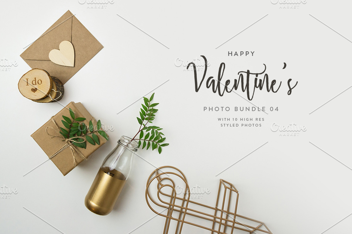 Valentine's Styled Photo Bundle 04, a Mockup by GT Studio (Photo 3 of 11)