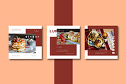 Food Instagram Template, a Social Media Template by Meknya (Thumbnail 5 of 6)
