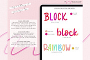 Procreate Block Lettering Brushes, a Brush Add-On by My Fancy Design Shop (Thumbnail 3 of 10)