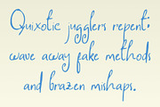 CS Darlings Drawn, a Handwritten Font by Craft Supply Co. (Thumbnail 3 of 8)