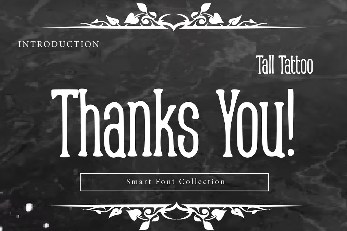 Tall tattoo, a Slab Serif Font by Wow Magic (Photo 3 of 3)