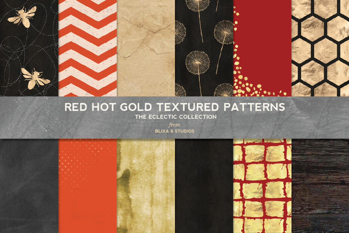 36 Delicate Gold Patterns & Textures, a Pattern Graphic by Blixa 6 Studios (Photo 2 of 5)