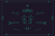 Decorative Vector Ornaments 2, a Decorative Illustration by digiful (Thumbnail 2 of 5)