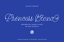 Princess Siena - A Whimsical Script