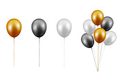 Balloons. Vector Set., an Object Graphic by Gomolach (Thumbnail 2 of 3)