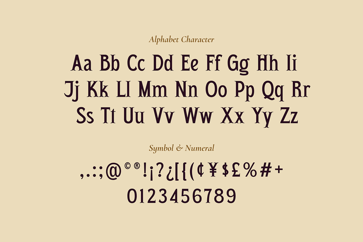 Thorne - Mystical Serif Display, a Serif Font by Imoodev (Photo 6 of 7)