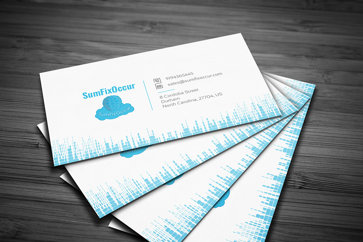 Business Card 3 in 1, a Business Card Template by DesignGhar (Photo 4 of 4)