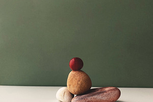 Still life with stones, an Abstract Photo by AselAbilkhamit