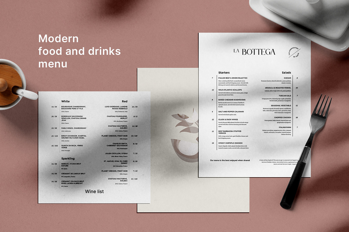 Restaurant Menu, a Flyer Template by BigWeek (Photo 1 of 4)