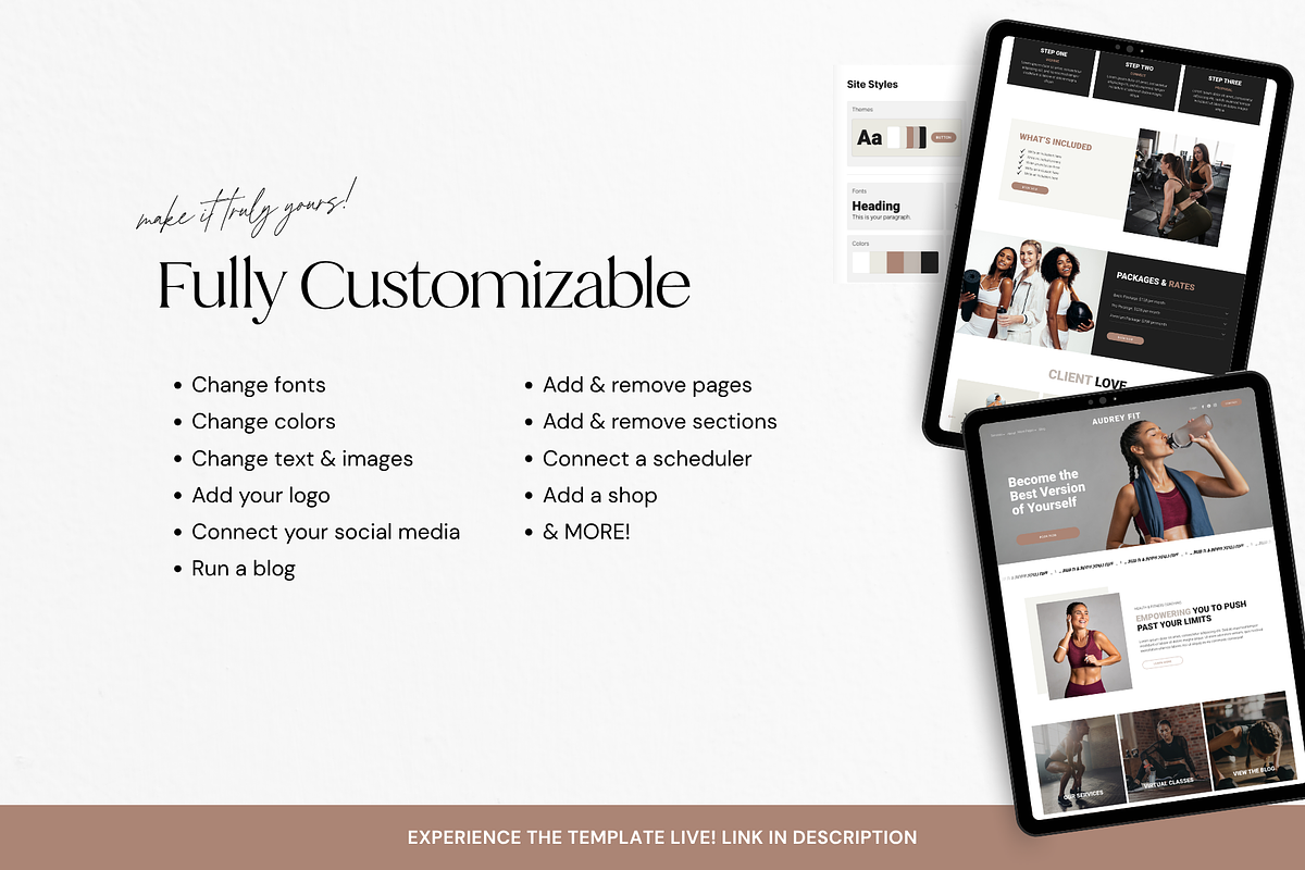 Squarespace Website Template Coach, a Squarespace Template by Breah Designs (Photo 5 of 10)