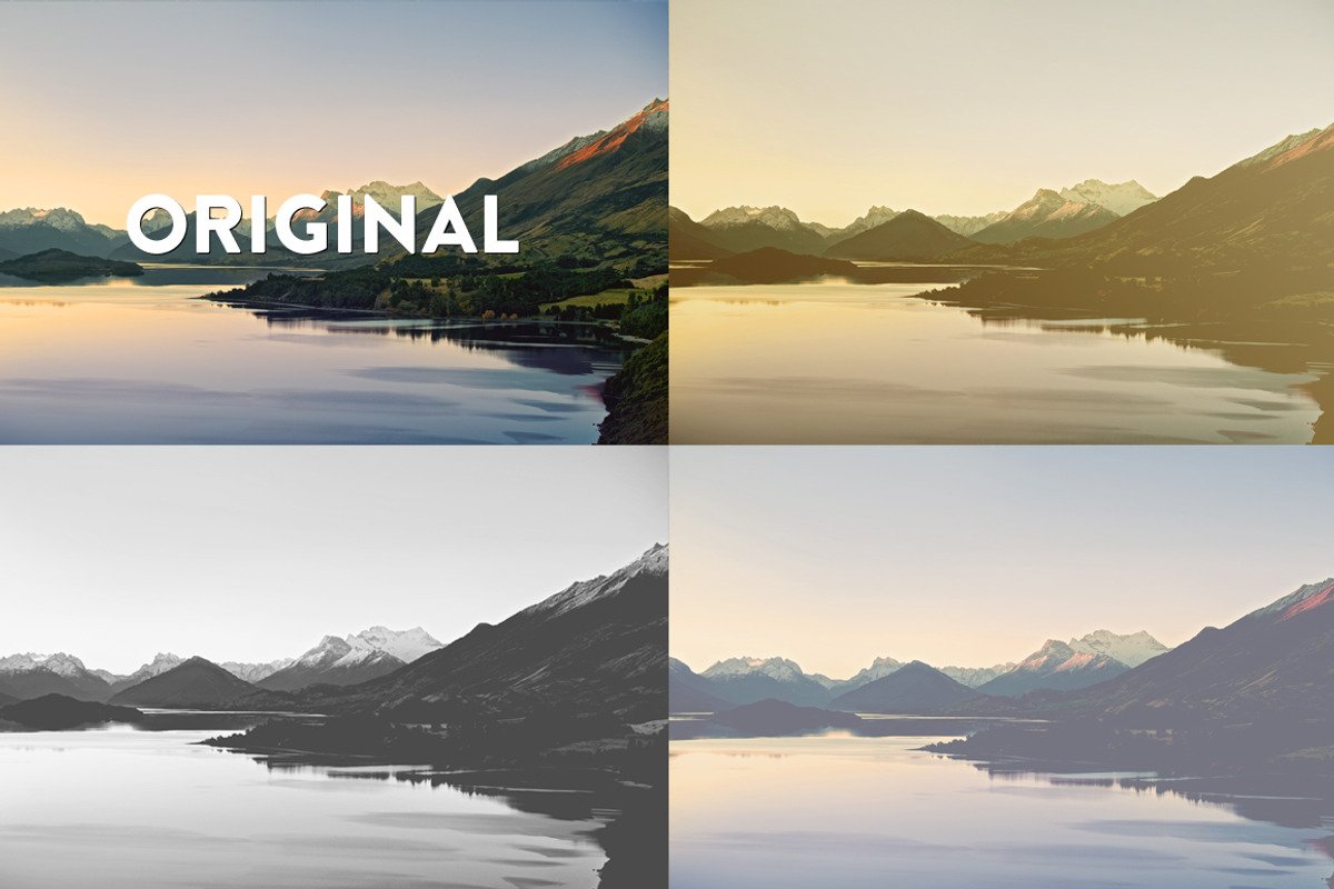 10 Vintage Matte Photoshop Actions, an Action Add-On by RAPPIDLY (Photo 2 of 4)