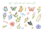 Soft flowers graphic collection, a Decorative Illustration by Yelloo Fish (Thumbnail 15 of 16)