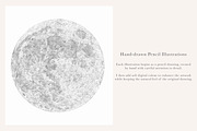 Moon Phase Illustration Set - PNGs, an Object Illustration by LaurenFittonIllustration (Thumbnail 9 of 10)