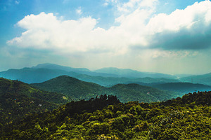 Beautiful Mountains and Clouds