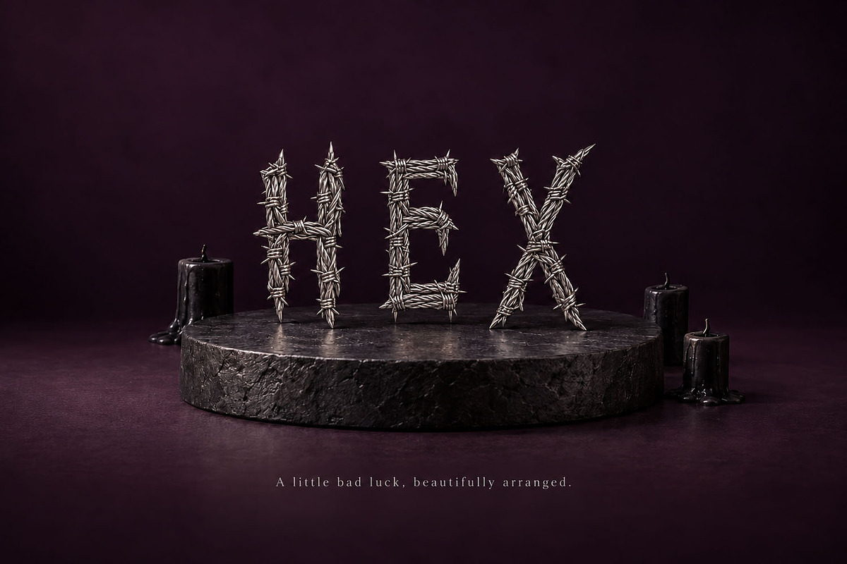 Gothic Barbed Wire Font, a Blackletter Font by Handmadefont (Photo 7 of 15)