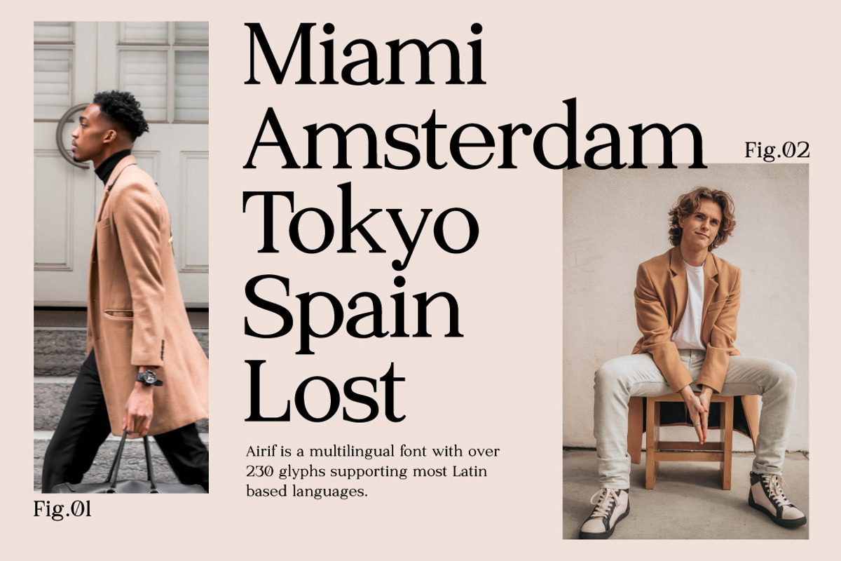 SALE: Airif - Serif Font, a Serif Font by That That Creative (Photo 2 of 10)