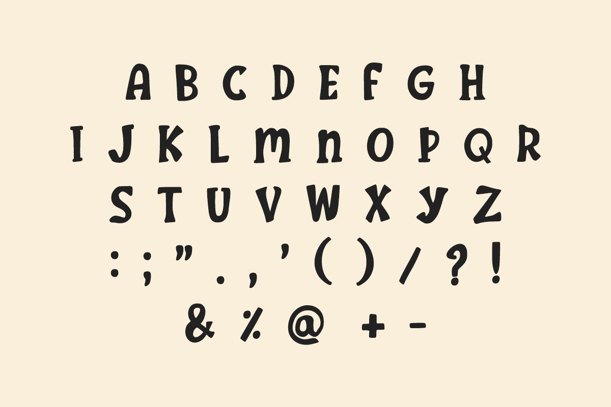 Back To House - Vintage Font, a Serif Font by Fourteen Letter (Photo 4 of 8)