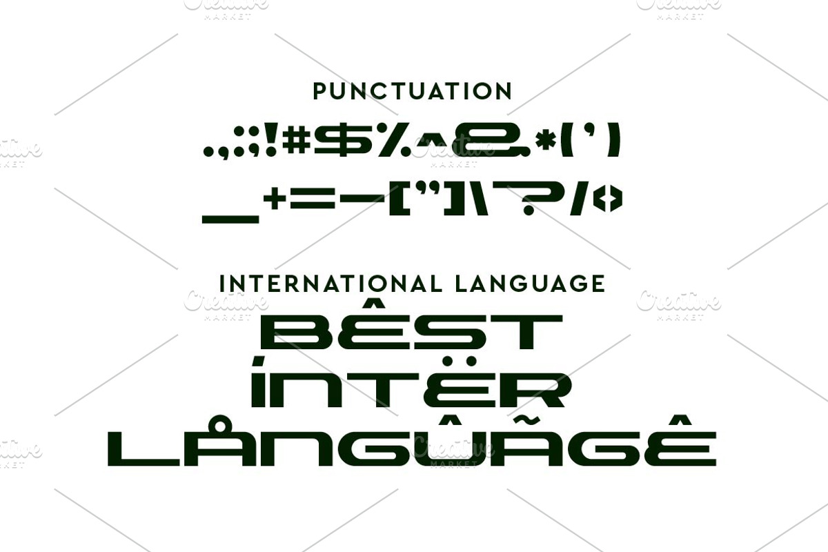 Powero Futuristic Font, a Sans Serif Font by Artiveko (Photo 3 of 4)