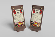 Table Menu Mockup, a Product Mockup by Squashy Creative Studio (Thumbnail 2 of 5)