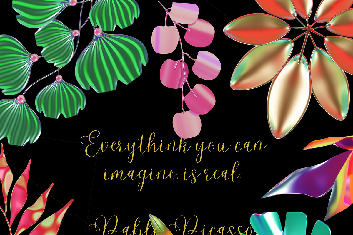 240 Holographic Procreate Bundle, a Brush Add-On by Manifesto Design Gallery (Photo 7 of 12)