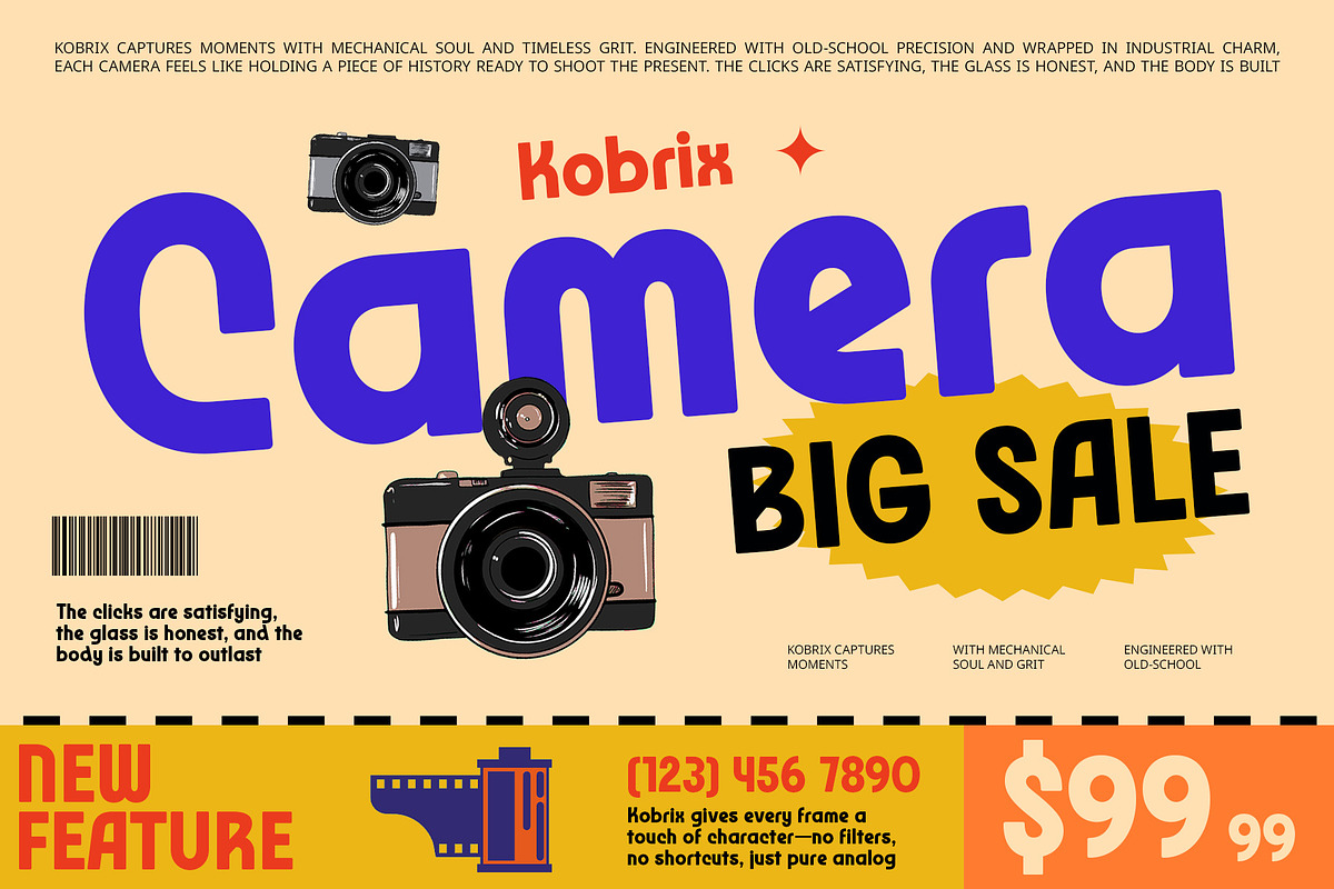 CS Robust – Bold Font, a Sans Serif Font by Craft Supply Co. (Photo 7 of 8)